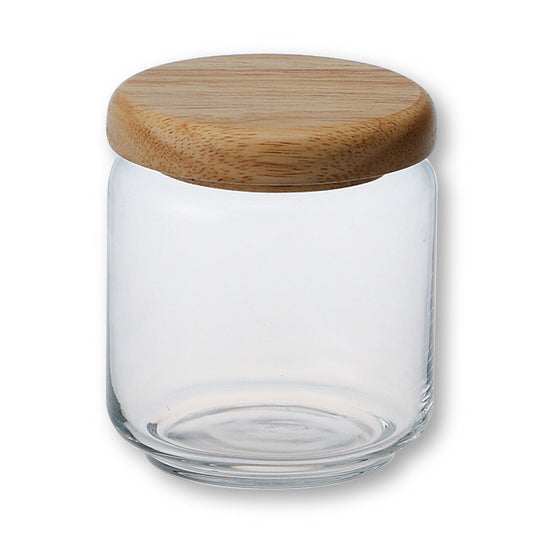 RUBBERWOOD // glass container
