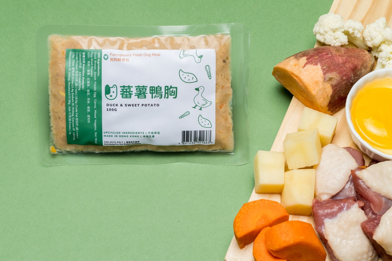 Duck Sweet Potato Fresh Food for Dogs