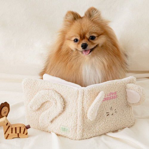MOUSE FLUFFY SNUFFY // nosework book toy