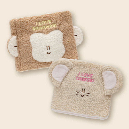 MONKEY FLUFFY SNUFFY // nosework book toy