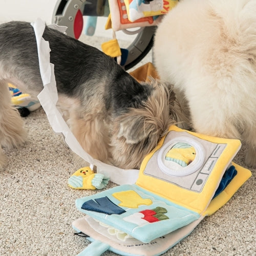 LAUNDRY DAY // nosework book toy