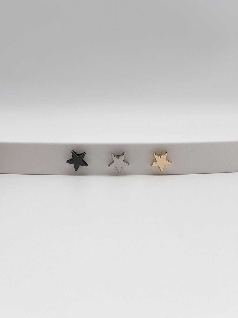 STELLA STUD PVC // crossbody leash