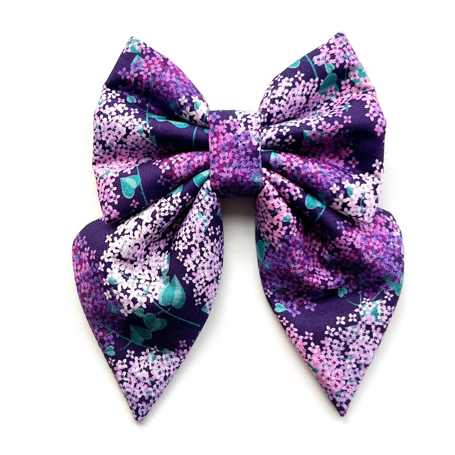 PURPLE HYDRANGEA // bow