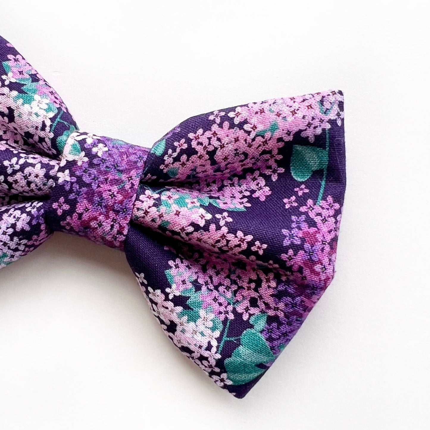 PURPLE HYDRANGEA // bow