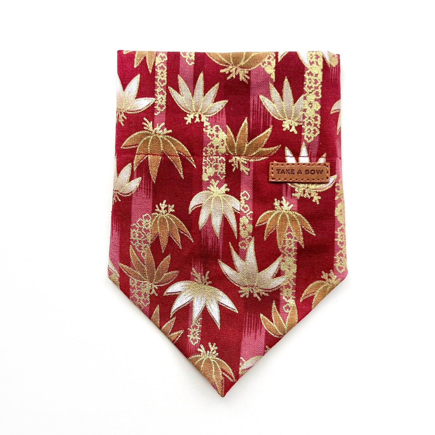BAMBOO CHIKURIN RED // bandana