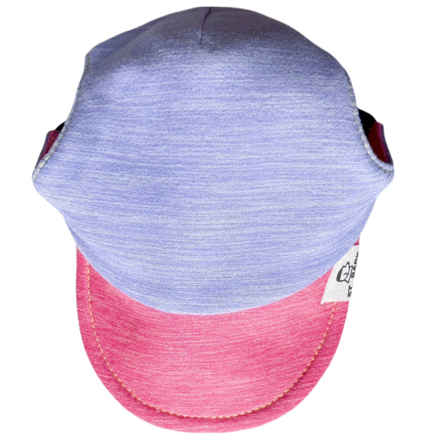 Sweet Violet x Coral Pink // dog hat