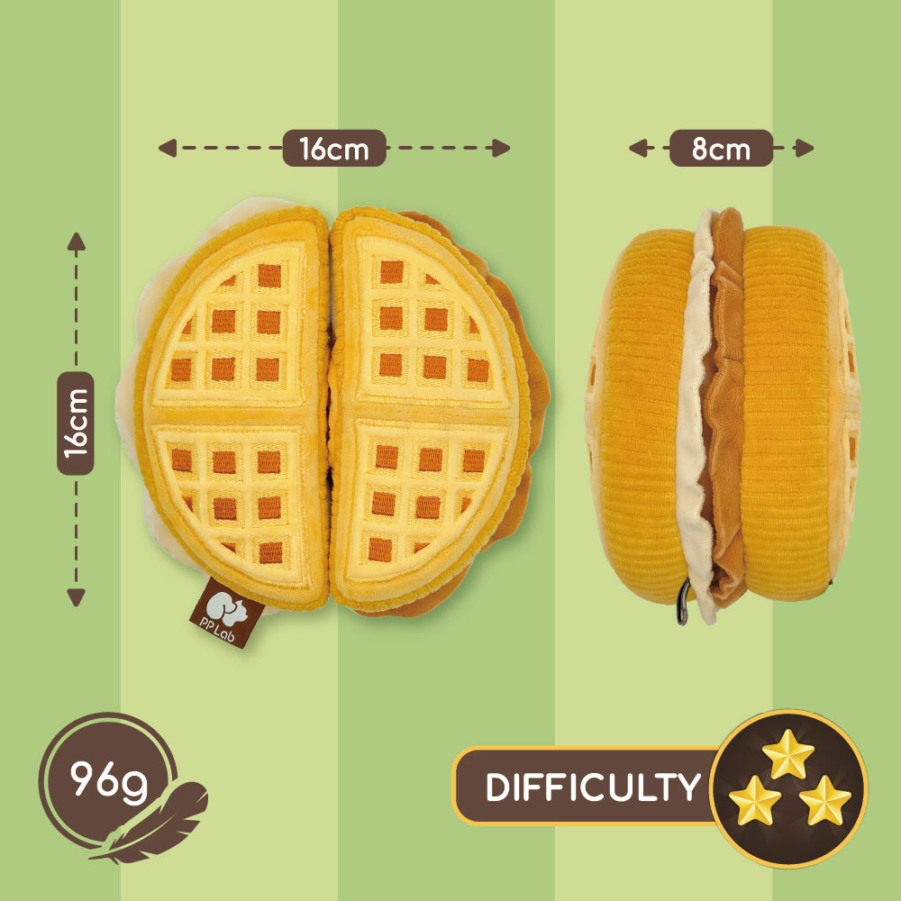 WAFFLE SET // snuffle toy
