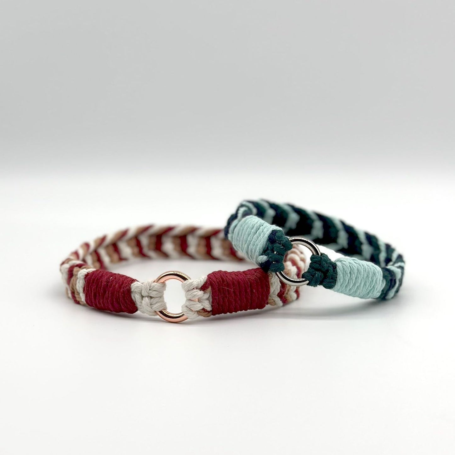 Macrame house collar