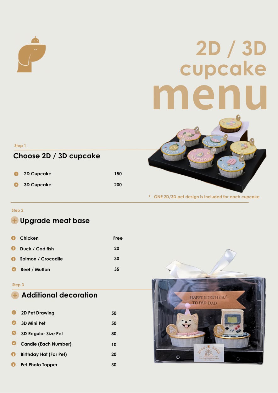 BESPOKE CUPCAKE // pet cake
