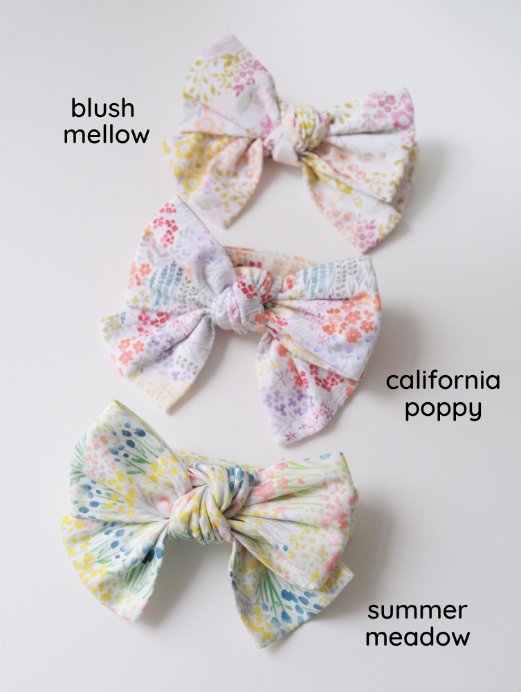 BLUSH MELLOW // bow