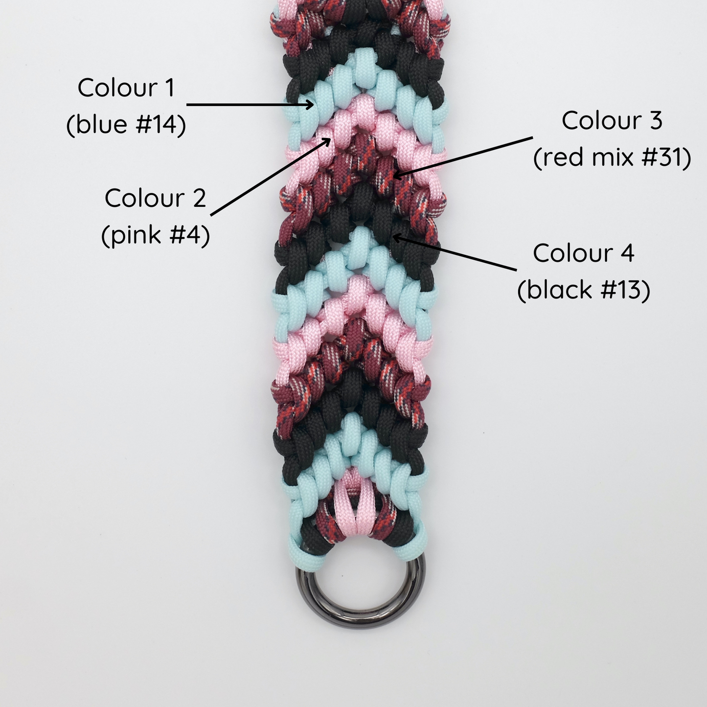 CHEVRON // adjustable martingale collar