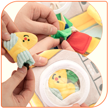 LAUNDRY DAY // nosework book toy