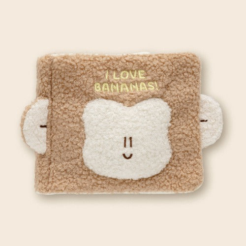 MONKEY FLUFFY SNUFFY // nosework book toy