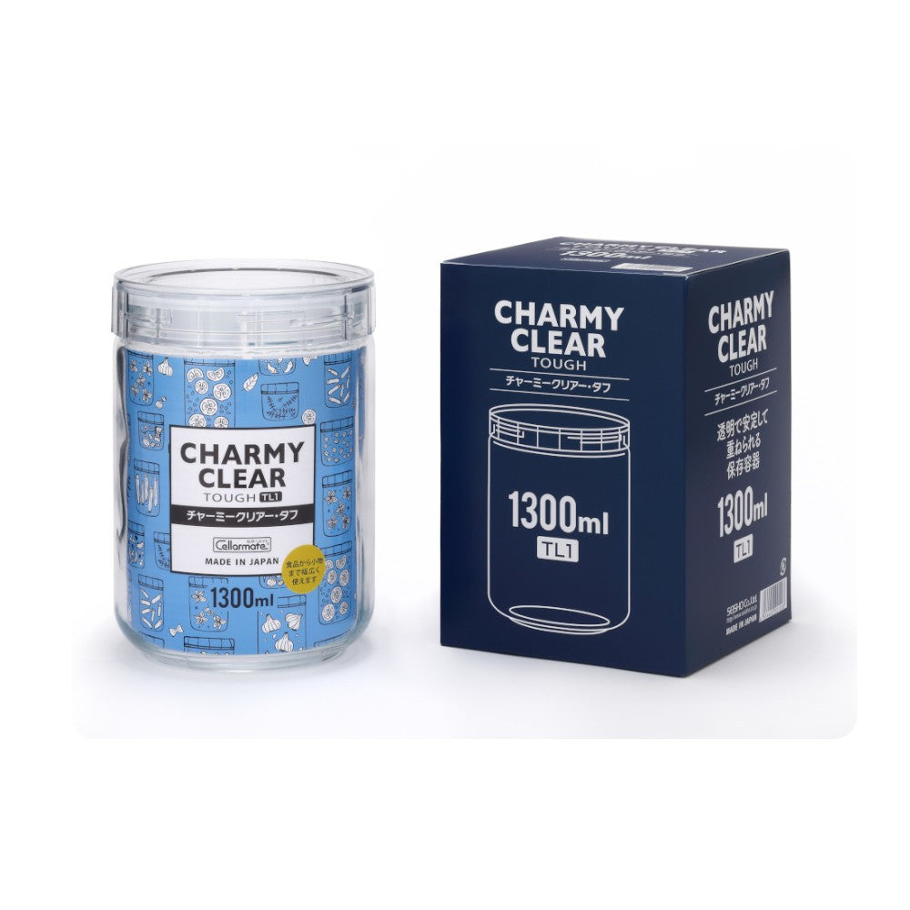 Charmy // glass container