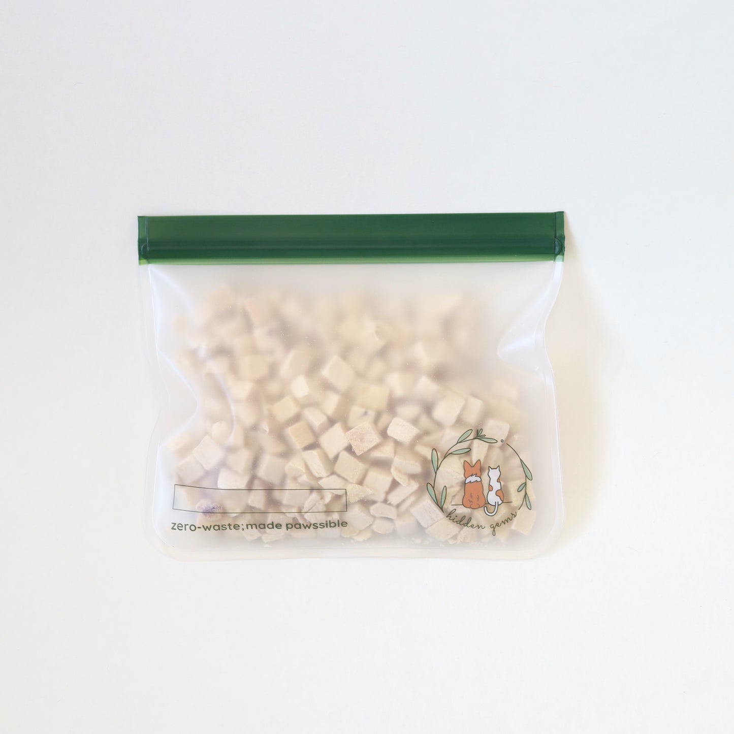 Hidden Gems Reusable Zip Bag