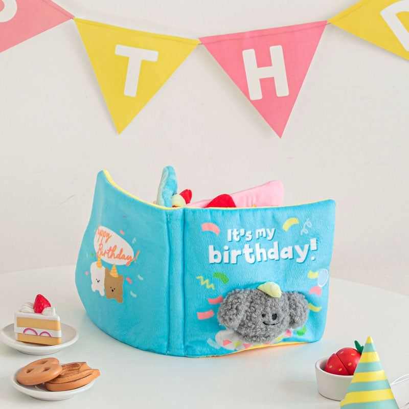 HAPPY BIRTHDAY // nosework book toy