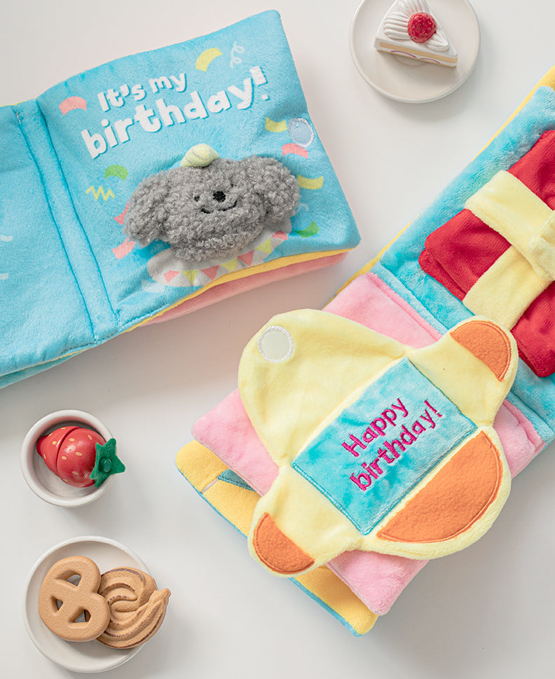 HAPPY BIRTHDAY // nosework book toy