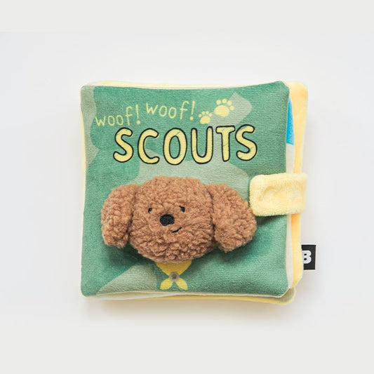 WOOF WOOF SCOUT // nosework book toy