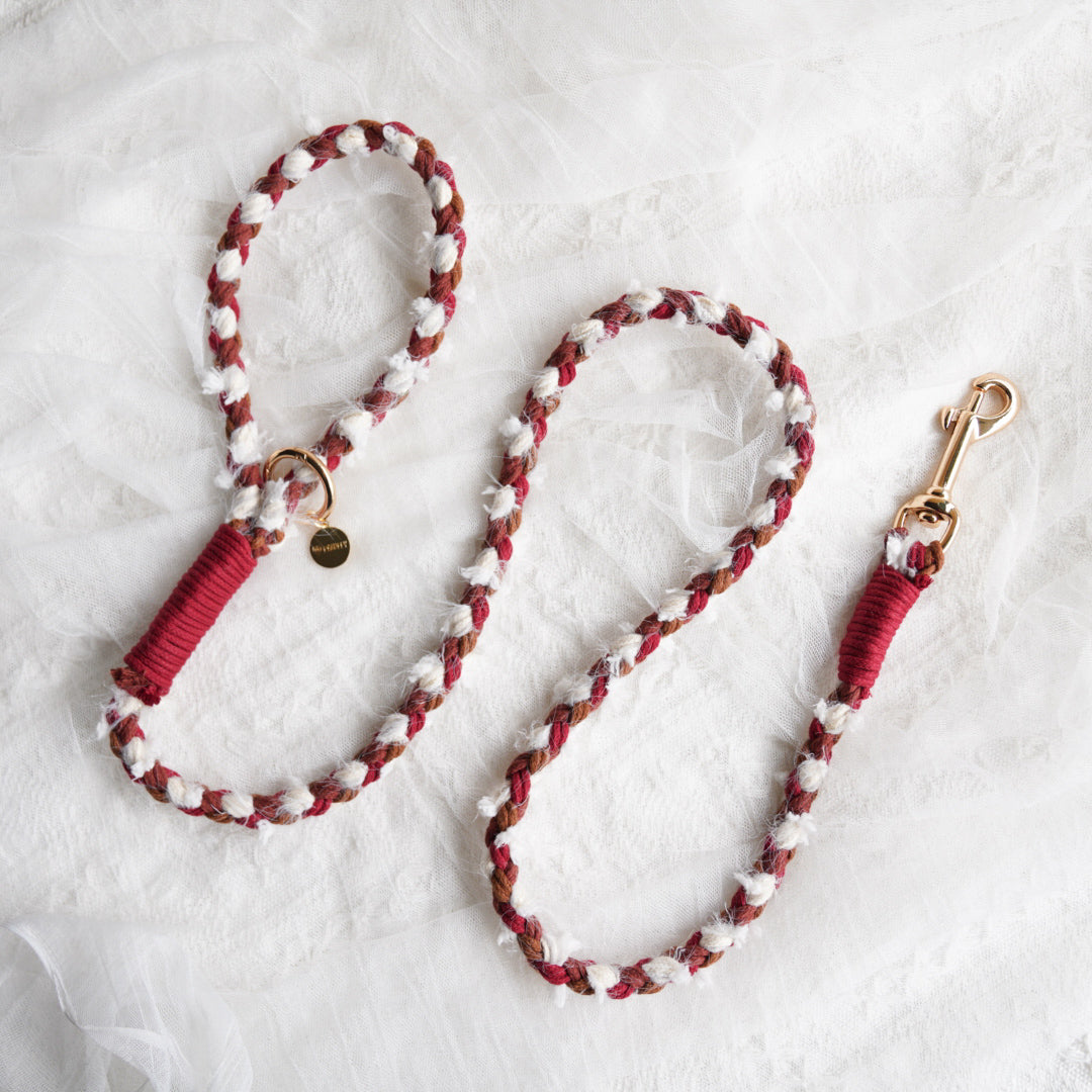WINTER COTTON CLOUD // regular leash