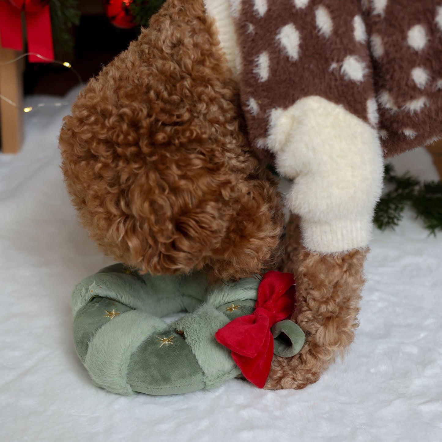 FESTIVE WREATH // nosework toy