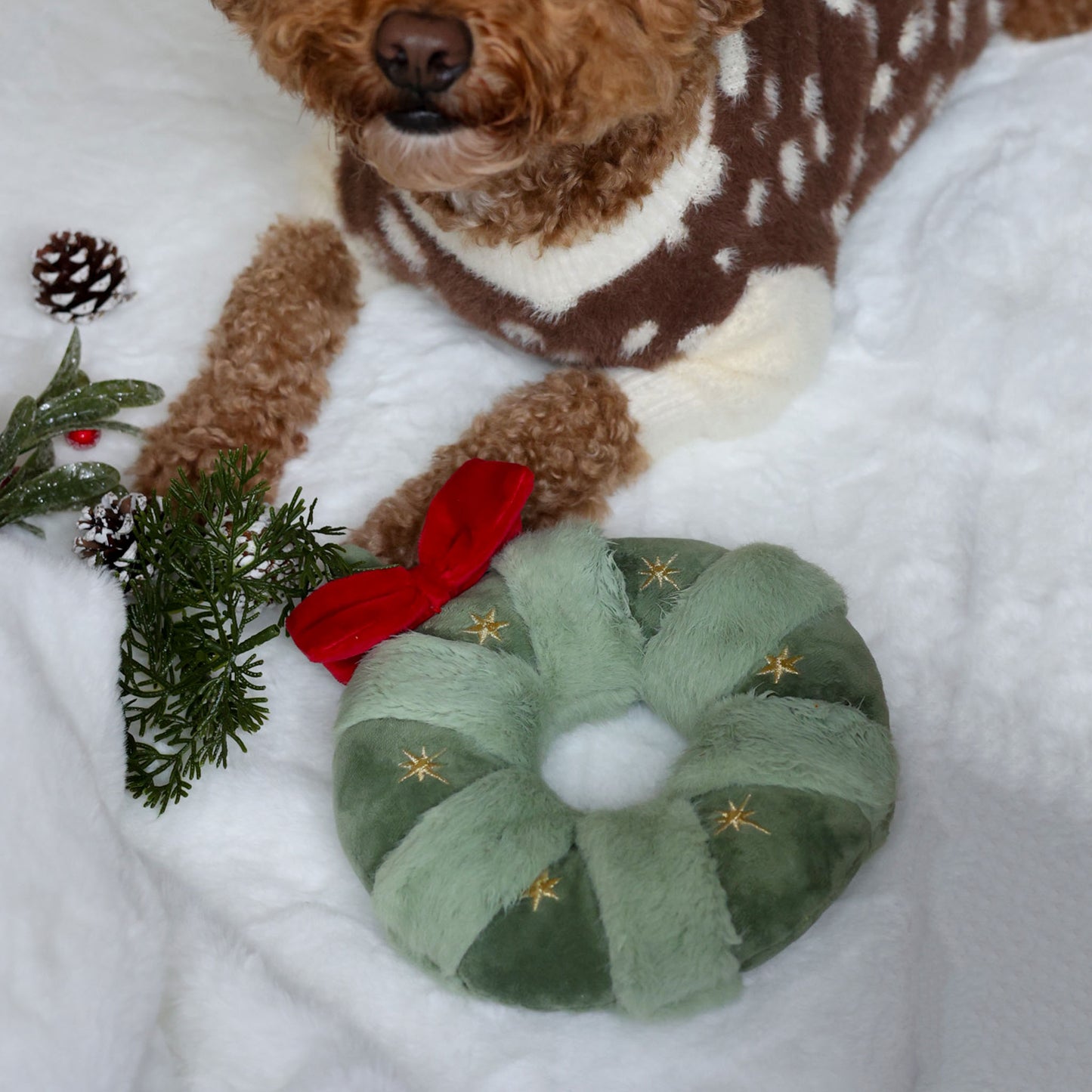 FESTIVE WREATH // nosework toy