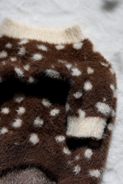 OH DEER! // soft cloud sweater