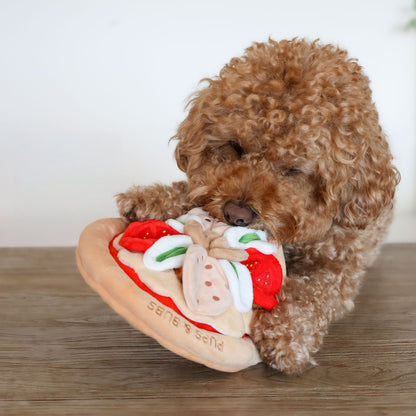 PEPPERONI PIZZA // nosework toy