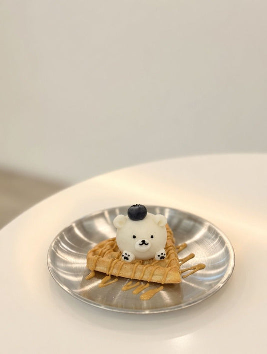 PEANUT BUTTER WAFFLE // pet cake