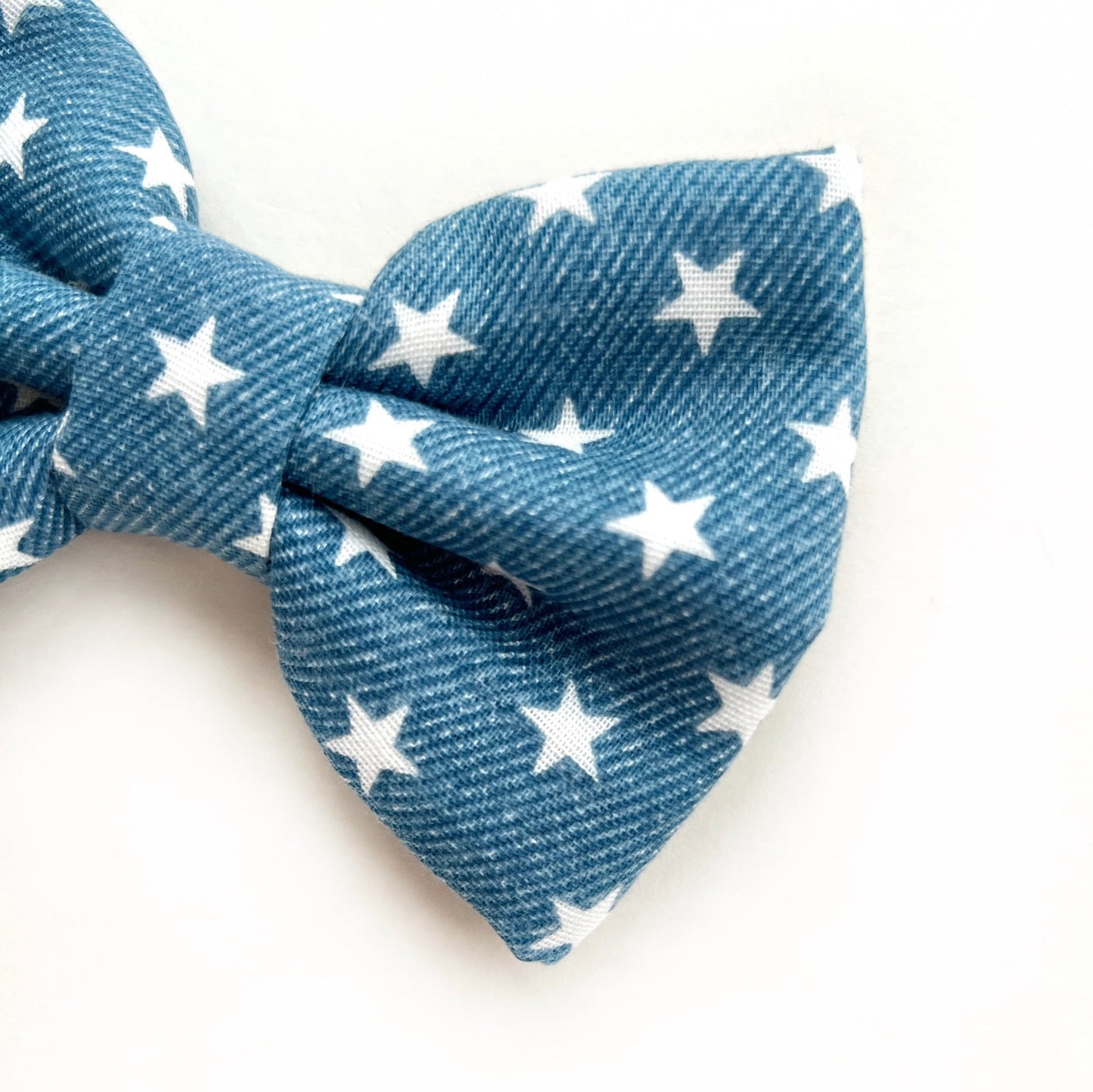 DENIM STARS // bow