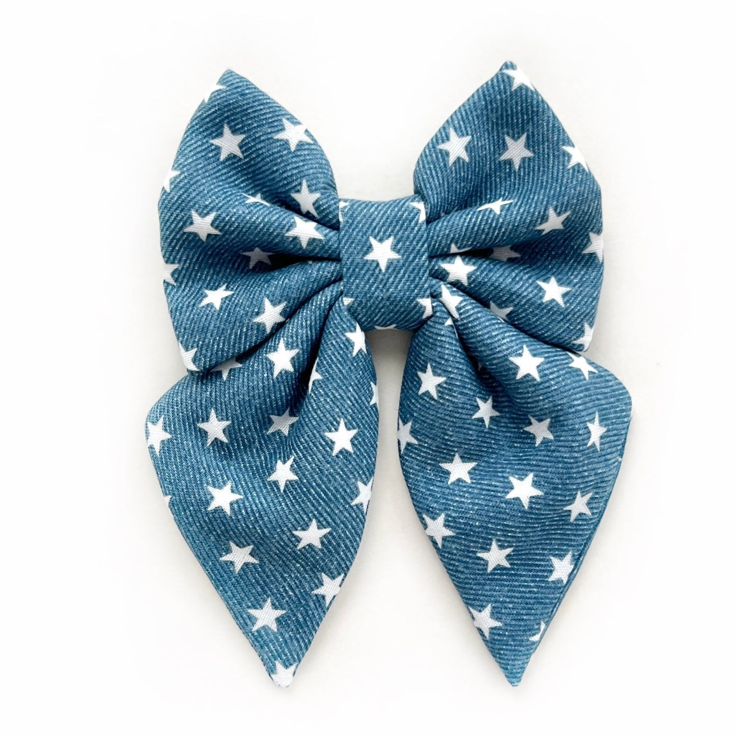 DENIM STARS // bow