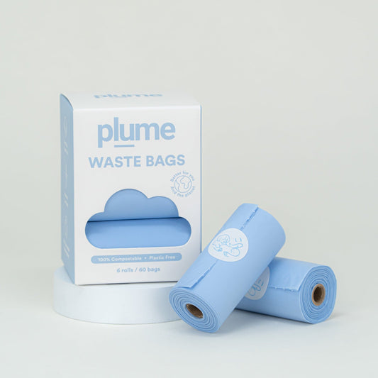 Plume waste bags