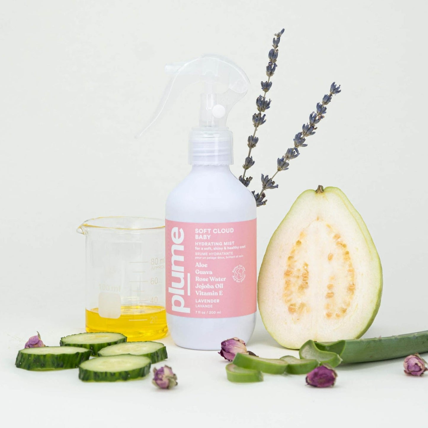 Leave-in Pet Conditioner Spray // Lavender & Rose Water