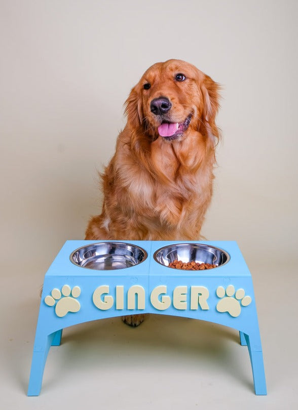 Customized 3D Printed Pet Bowl Stand