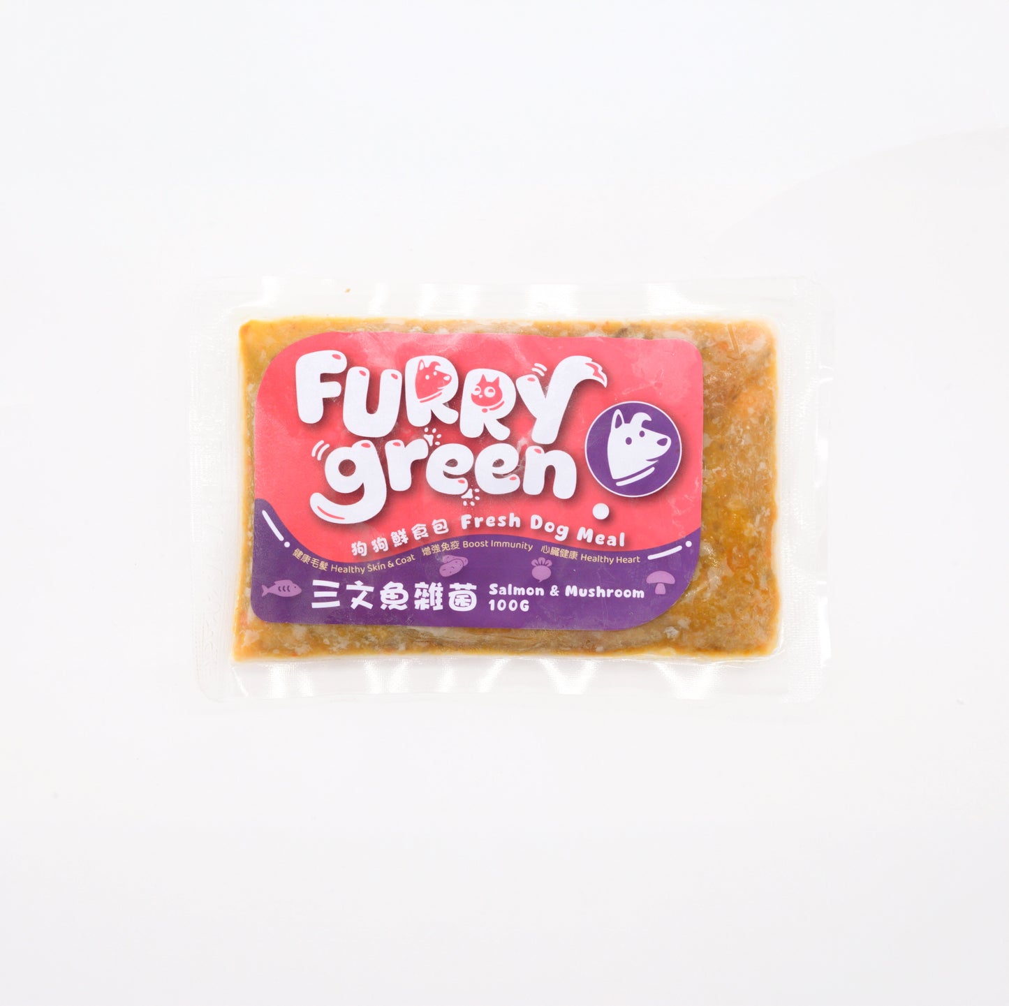 Salmon Mushroom Fresh Food for Dogs