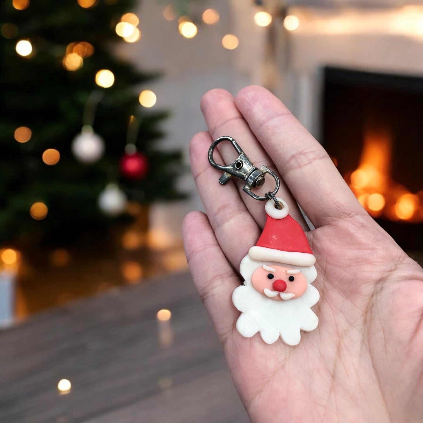 SANTA TAG // christmas accessory