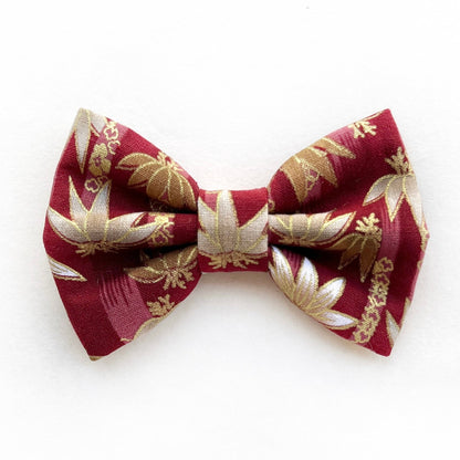 BAMBOO CHIKURIN RED // bow