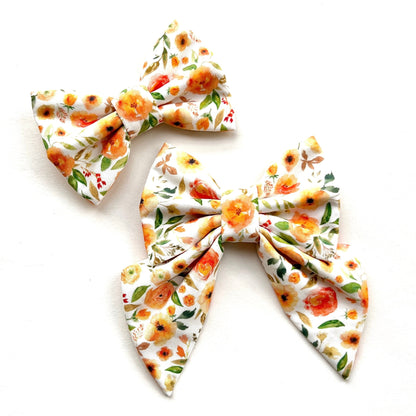 APRICOT POPPY // bow