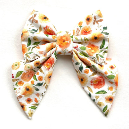 APRICOT POPPY // bow