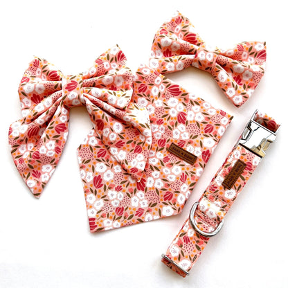 PEACH CAMELLIA // bandana