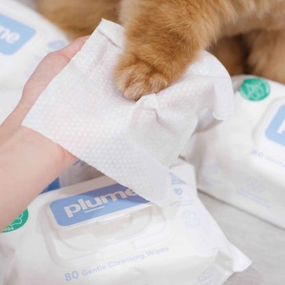 Gentle Cleansing Wet Wipes for Dogs & Cats