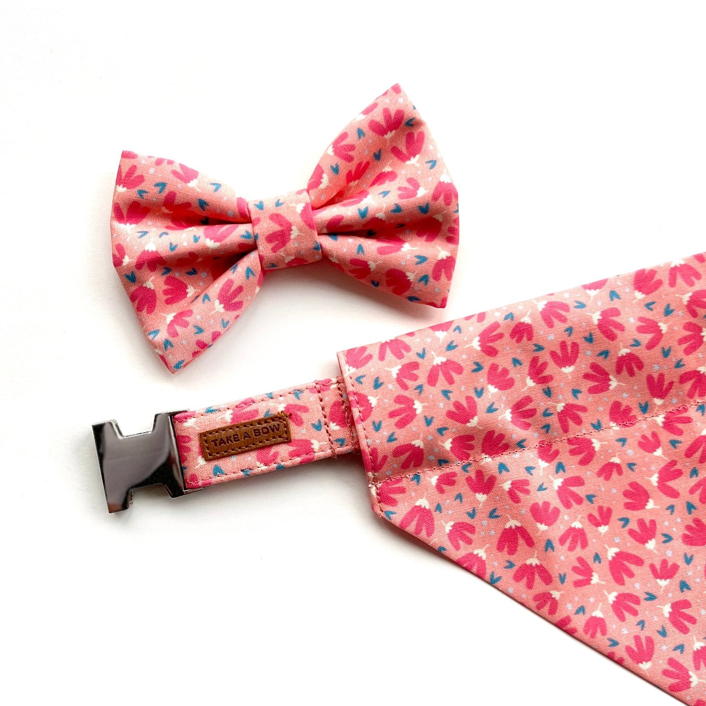 FLOWER POWER PINK // bow