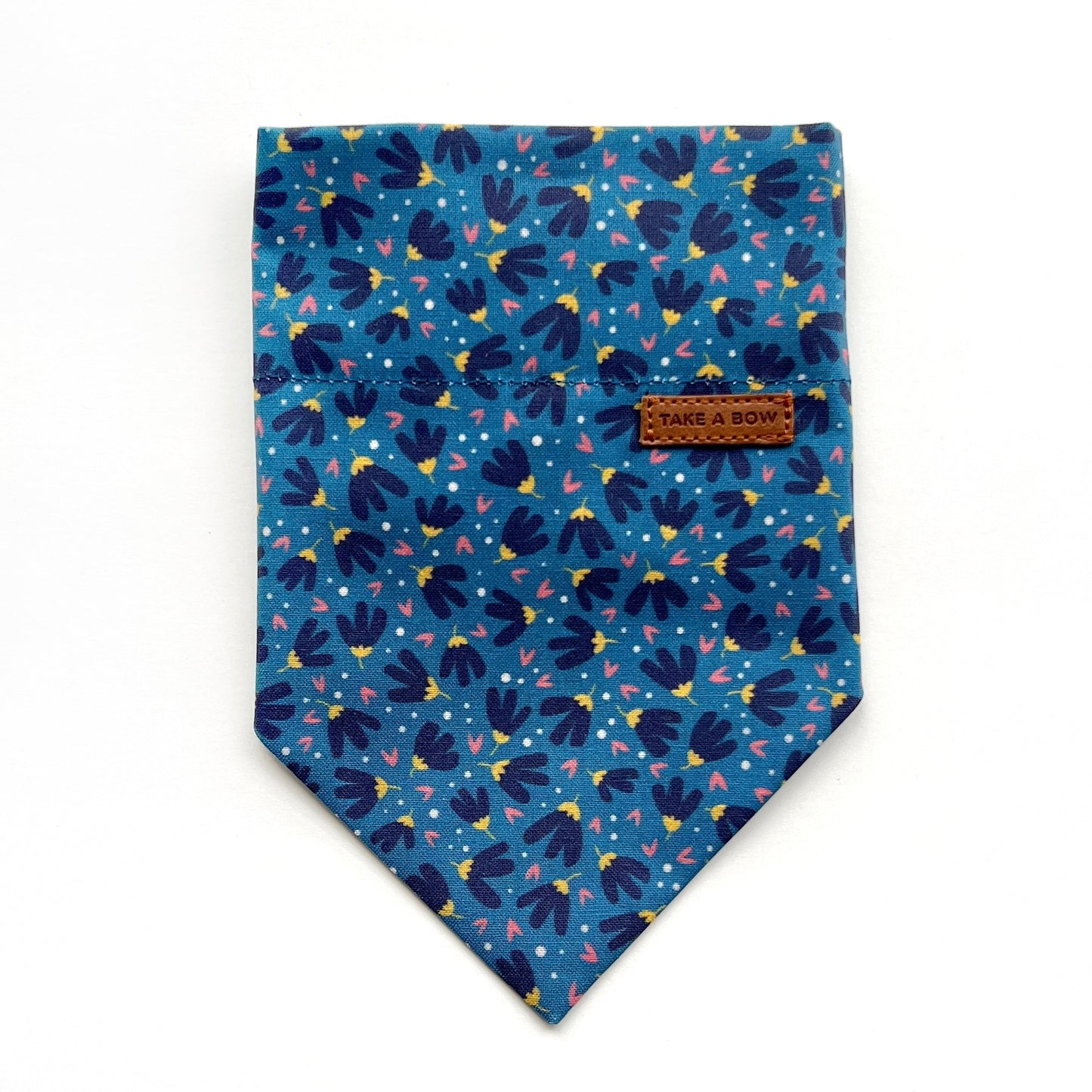 FLOWER POWER BLUE // bandana