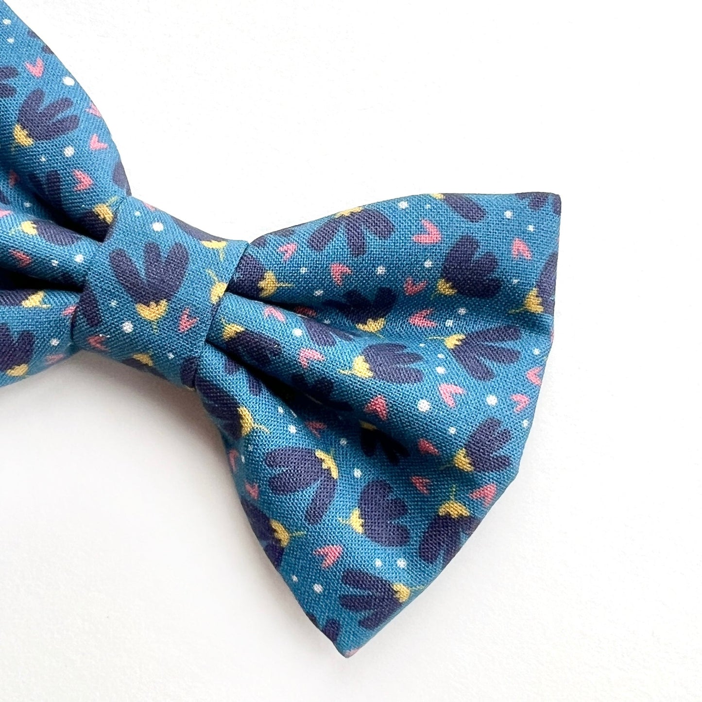 FLOWER POWER BLUE // bow