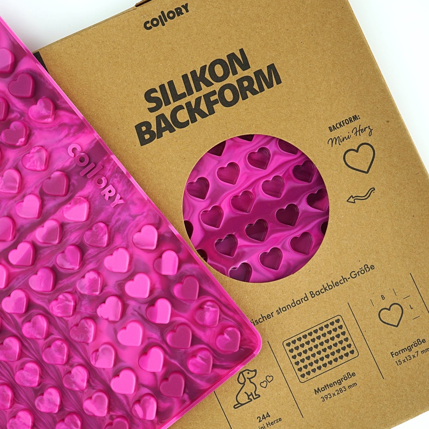 MINI HEART // baking mat