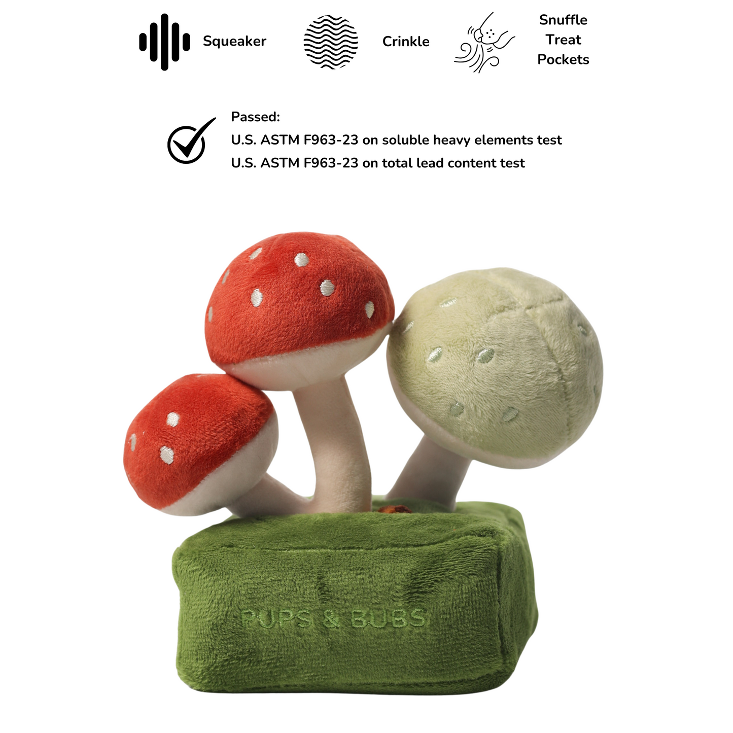 FOREST MUSHROOM // nosework toy