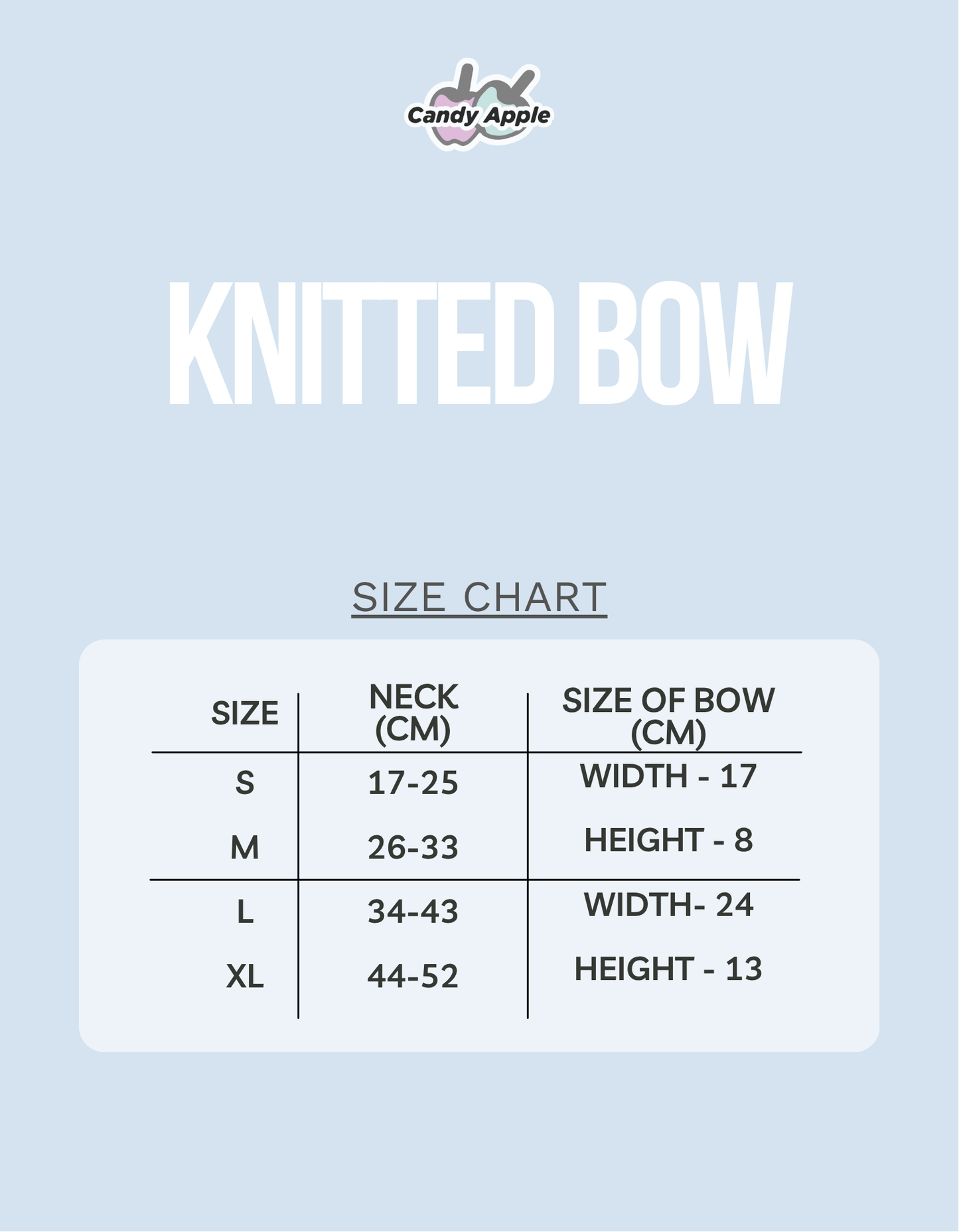 BLUE LAGOON // knitted bow