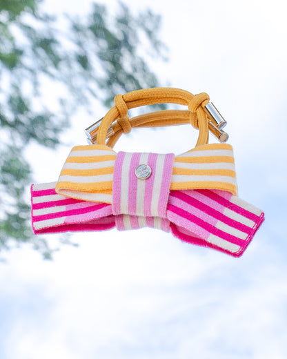 MANGO PUNCH // knitted bow