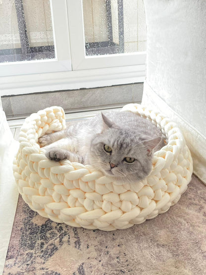 Snug // cotton pet bed