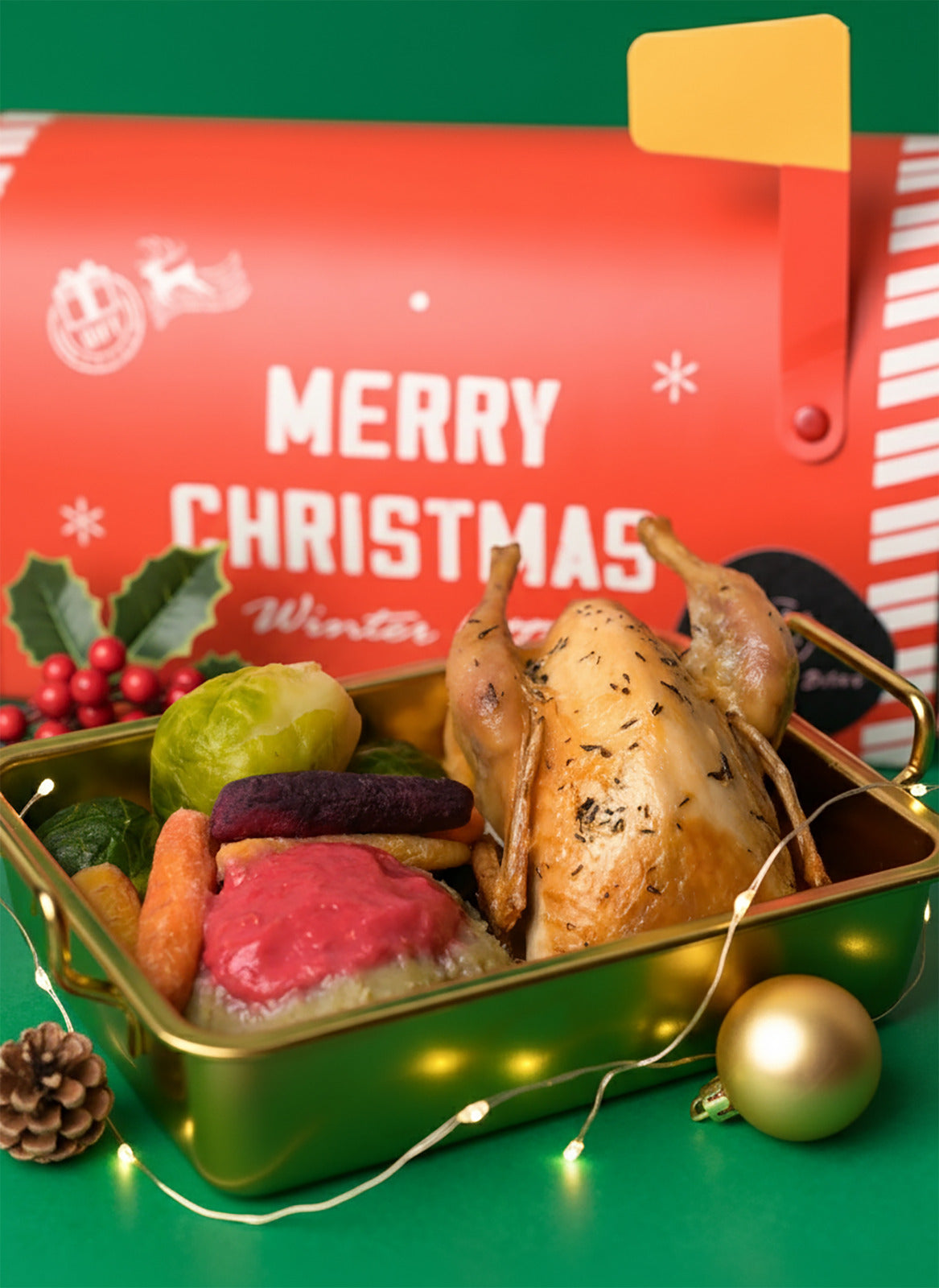 Christmas Quail Dinner Set // 聖誕鵪鶉大餐