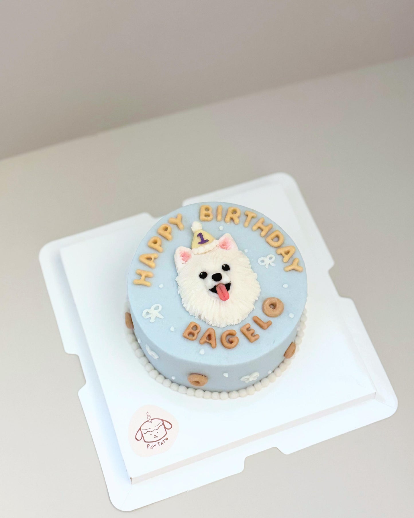 2D ILLUSTRATED CAKE // pet cake